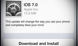 Blow your mind, install iOS 7